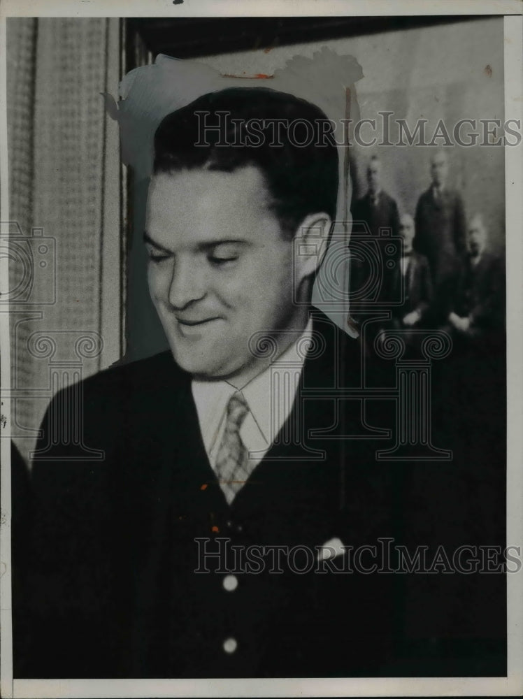 1936 Press Photo Horace Stoneman baseball executive - net05246- Historic Images