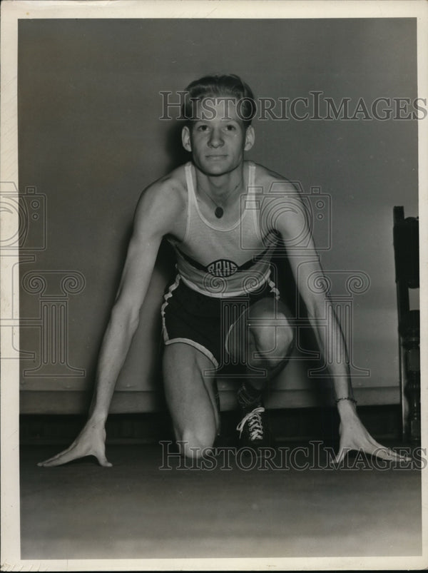 Press Photo Rocky River High School track star Ray Deeks - net07426 ...