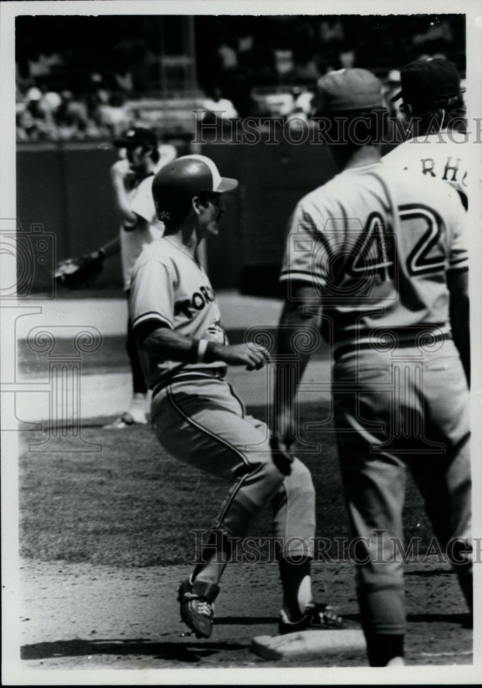 Press Photo Toronto Blue Jays player baseball player Steve Stagg ...
