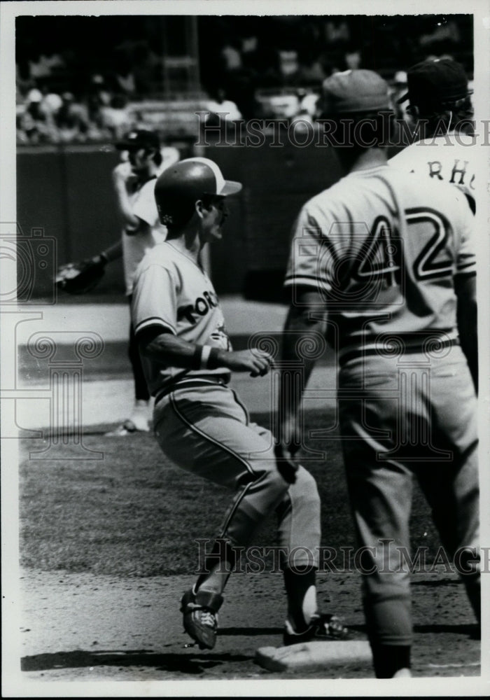 Press Photo Toronto Blue Jays player baseball player Steve Stagg - net09650- Historic Images