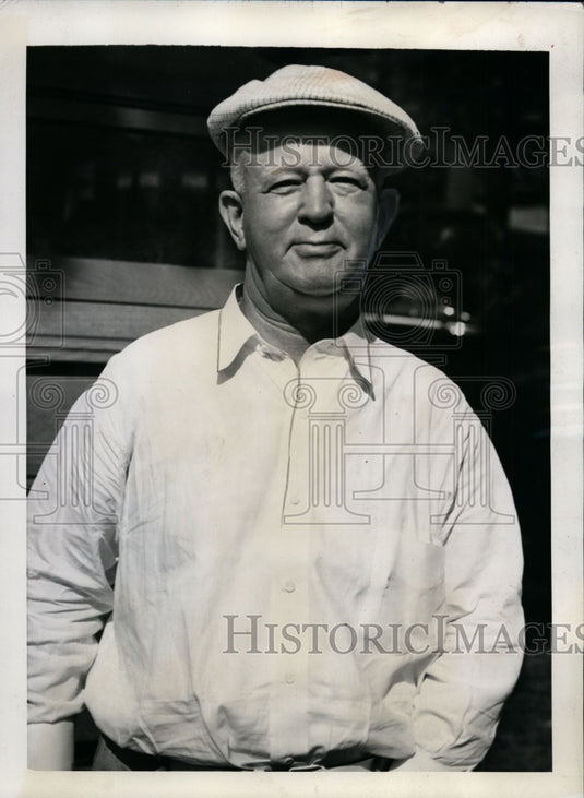 1941 Press Photo Edson R Gould at 10th World Telegram Hole in One golf in NJ- Historic Images