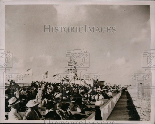 1936 Press Photo Crowds at All American Air Races at Miami Florida - net10448- Historic Images