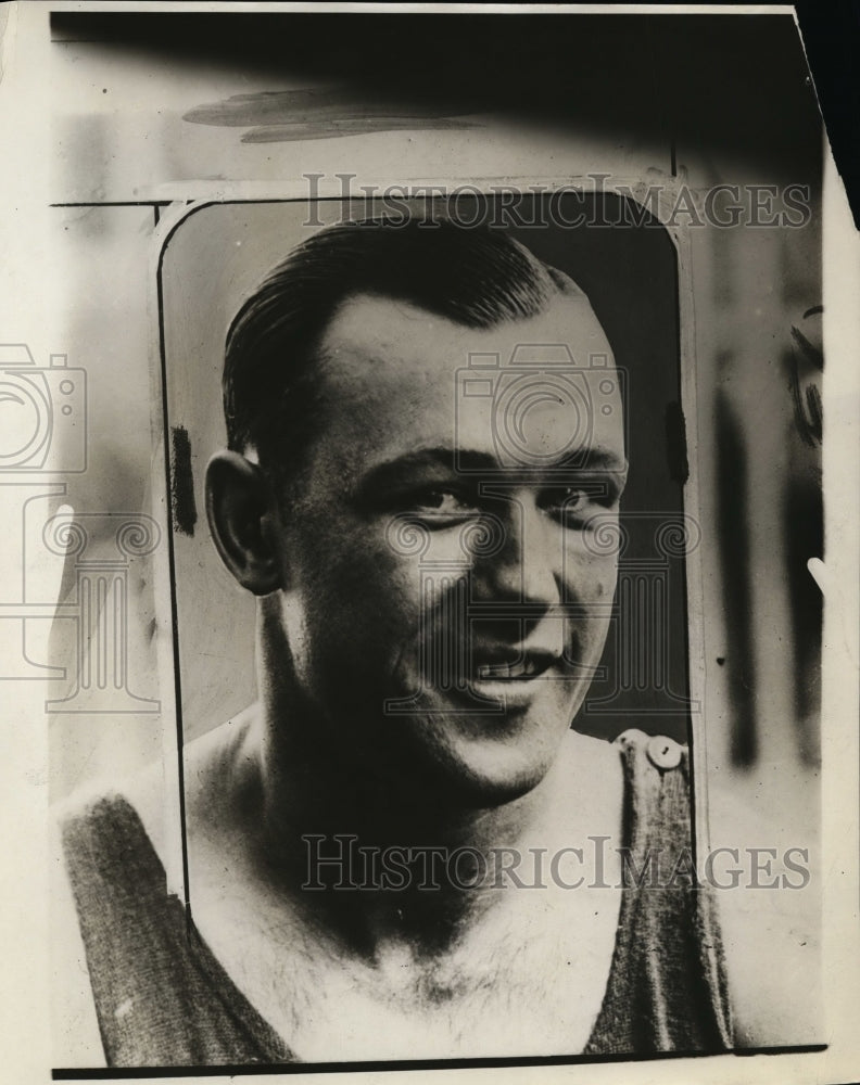 1927 Press Photo Boxer Jack Sharkey at a training session - net13273- Historic Images