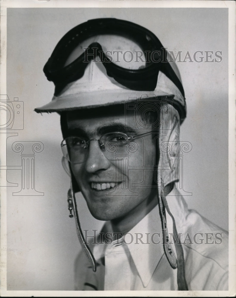 1953 Press Photo Race car driver Don Eggett at a track - net13440- Historic Images