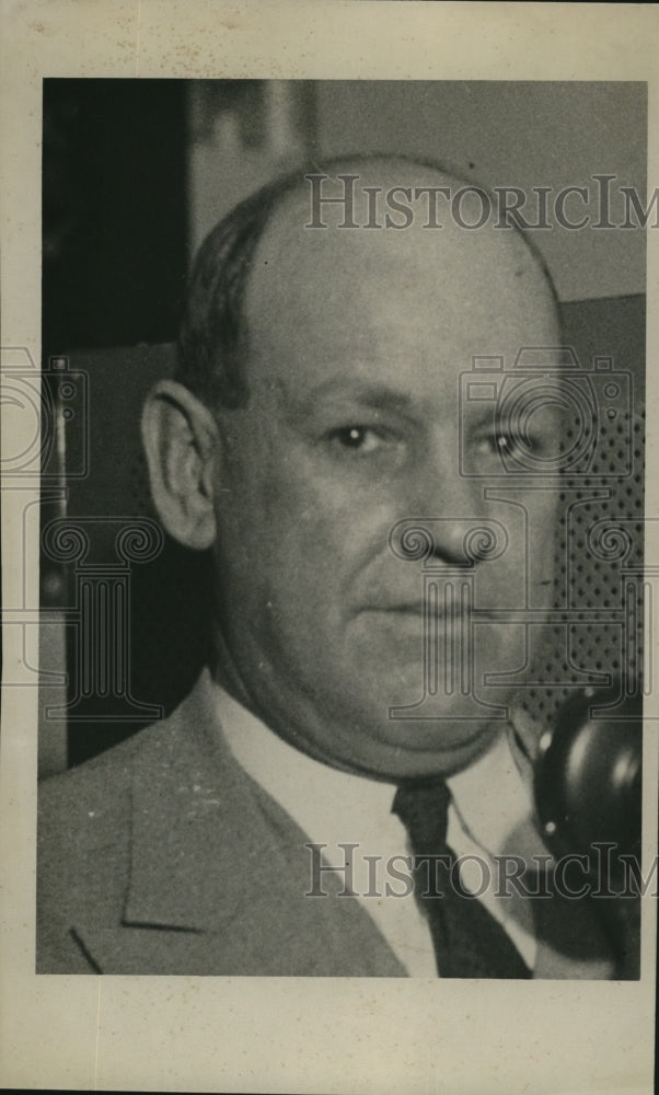 1933 Press Photo Chief of Police Abbott Clark of Denver Colorado - net14532- Historic Images