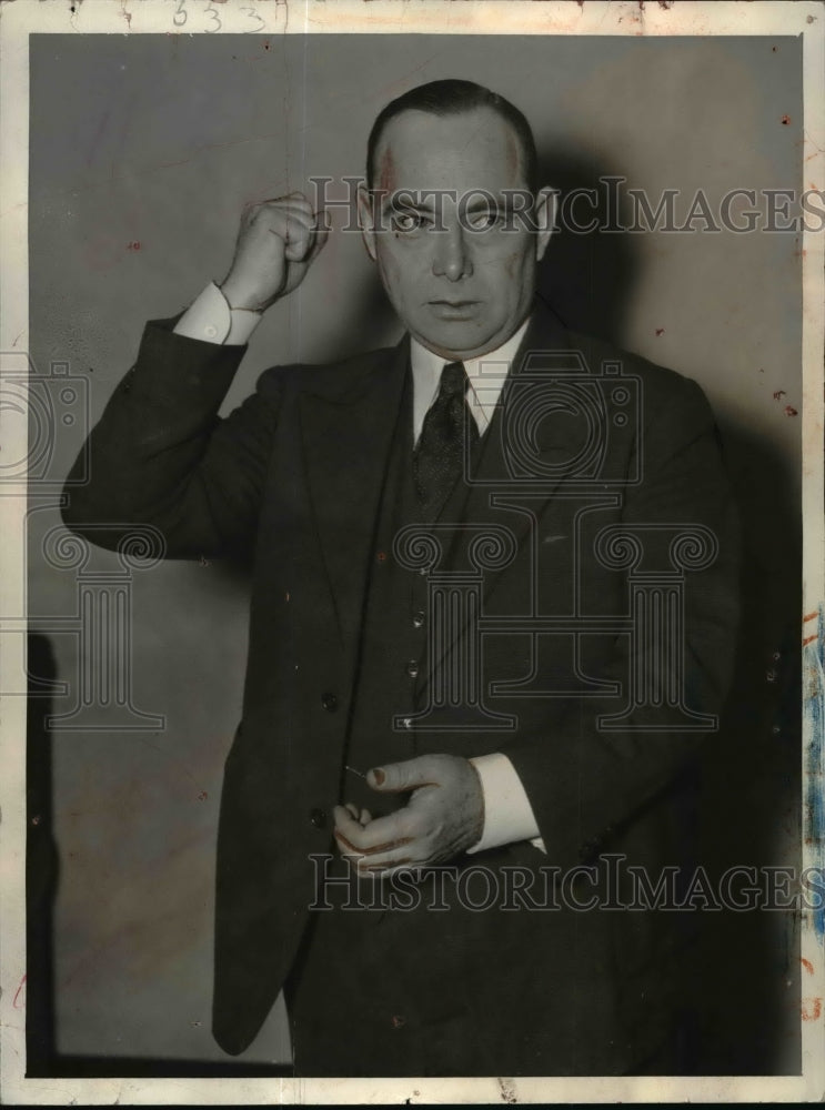 1938 Press Photo Representative Joseph Martin Jr of MA for GOP convention- Historic Images