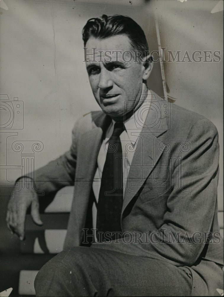 1933 Press Photo Portrait Of Duke Coach Wallace Wade - net22703- Historic Images