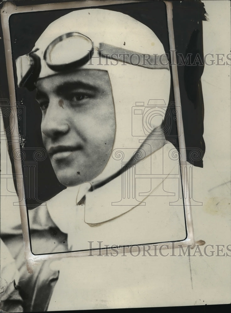 1924 Press Photo Car race driver Peter De Paolo at a track - net27134- Historic Images