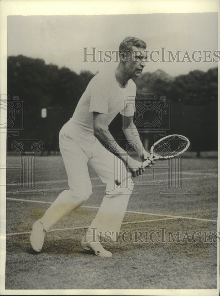 1932 Press Photo Joseph Case During The National Intercollegiate Championships- Historic Images