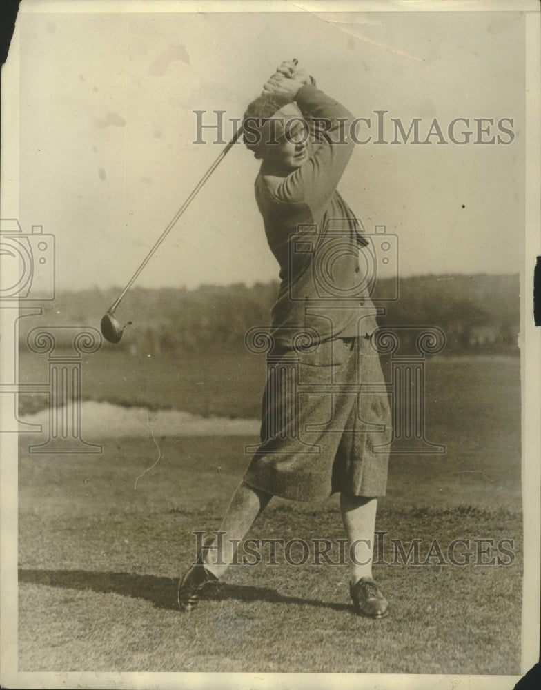 1930 Press Photo Molly Gourlay Defeats American Team at Tournament in England- Historic Images