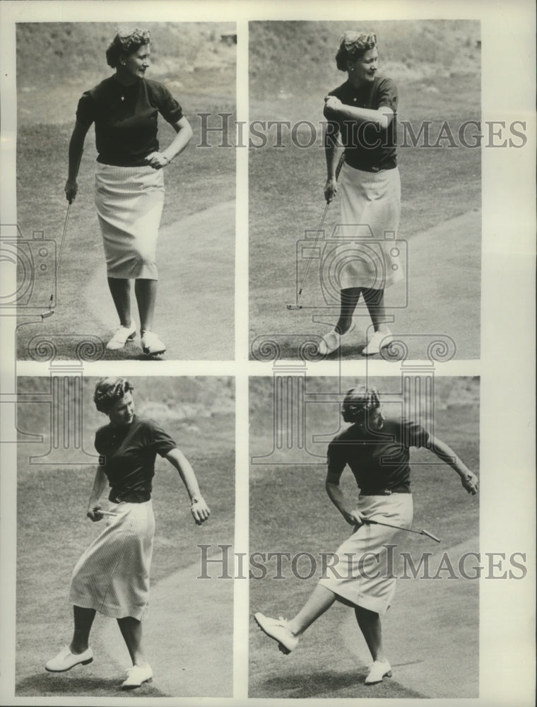 1961 Press Photo Golfer Marilynn Smith - net34771- Historic Images