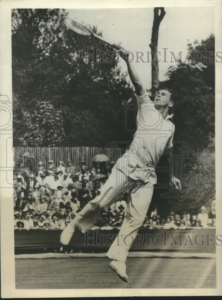 1932 Press Photo Gregory Mangin Defeated by H.W. Austin in Anglo-American Match- Historic Images