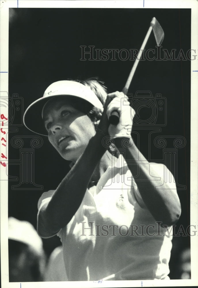 1982 Press Photo Golfer Sally Little of Indiana - net34985- Historic Images