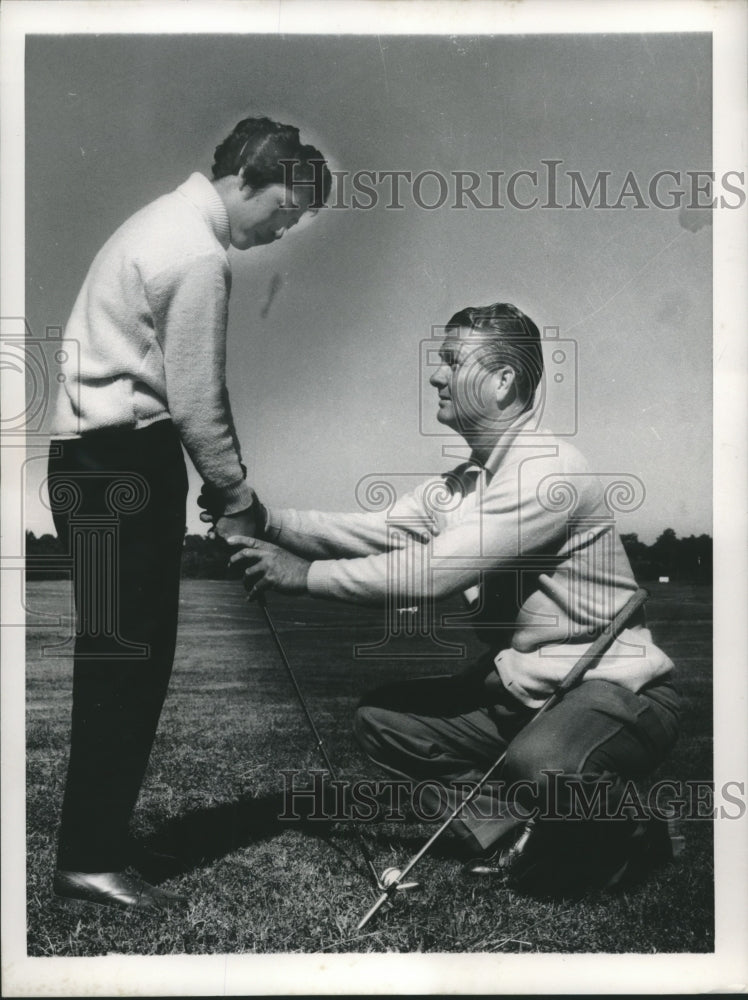 1957 Press Photo Western Golfers Say Japanese Caddies are the Best Ever- Historic Images