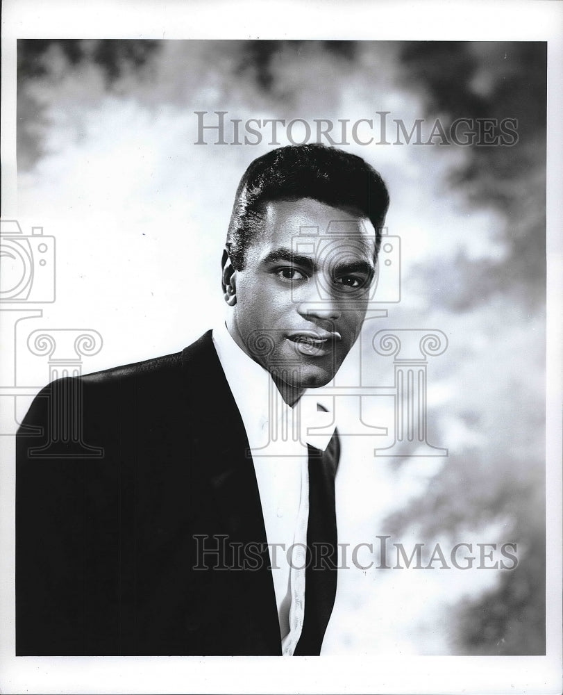 1969 Press Photo Singer Johnny Mathis - nex01096