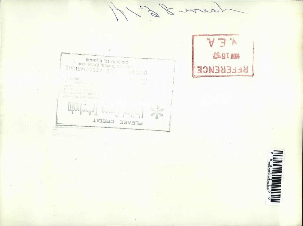 1957 Press Photo Air Force Men Killed in Car Wreck, D. Duncan, Moxley, Higgins