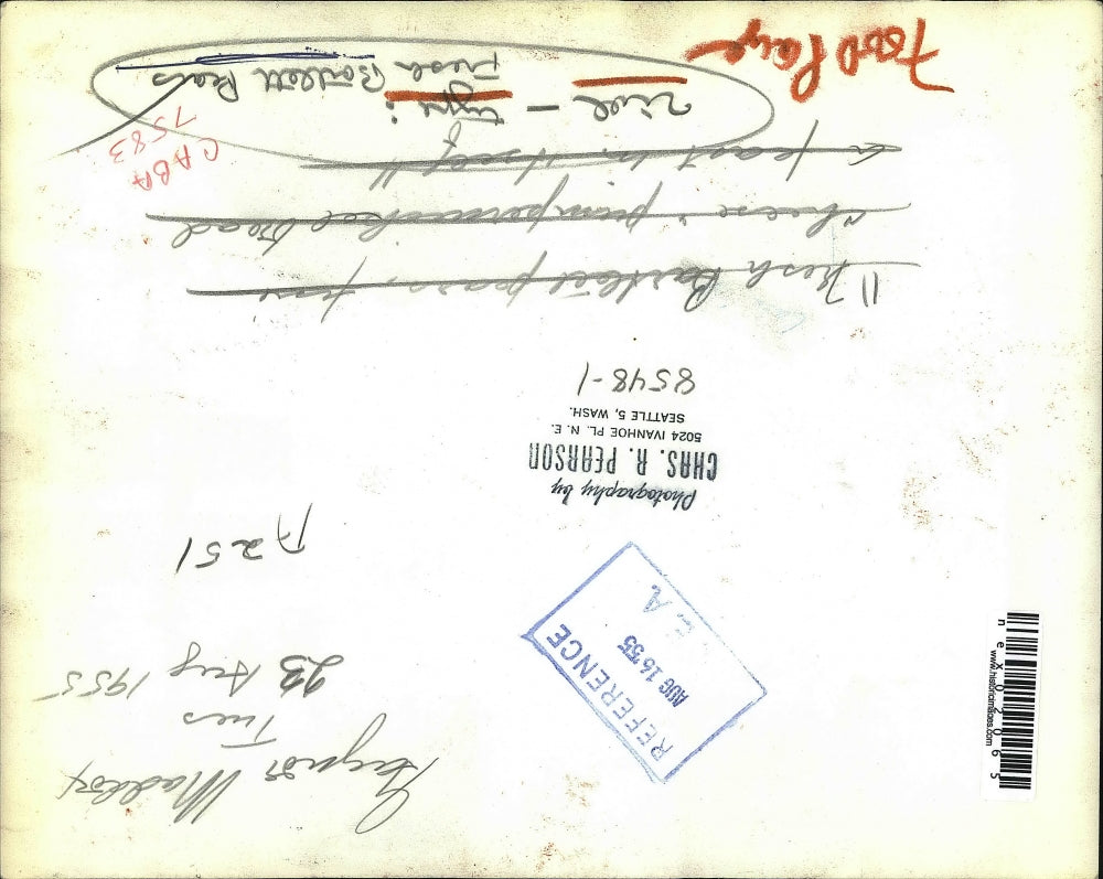 1955 Press Photo Bartlett Pears, Cheese, Pumpernickel Bread - nex02065