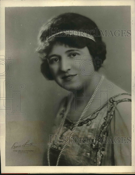 1926 Press Photo Blandhe Da Costa, Protege of Madame Schuman-Heink, Opera Singer