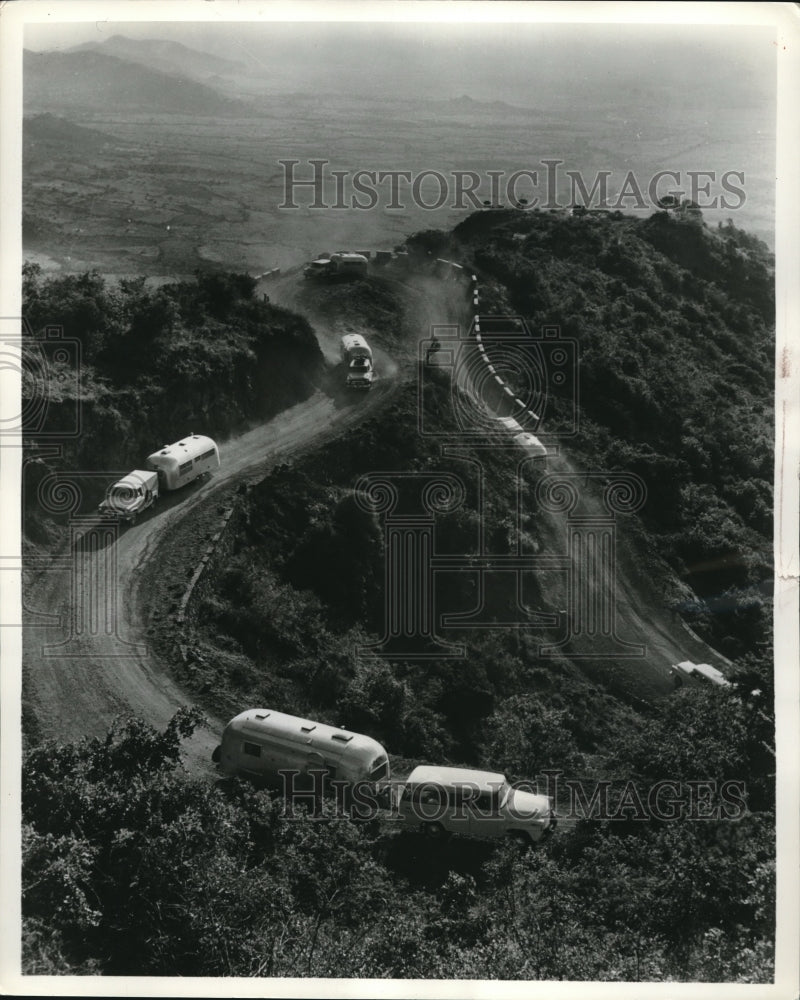 1963 Press Photo General view of the rugged terrain - nex07626