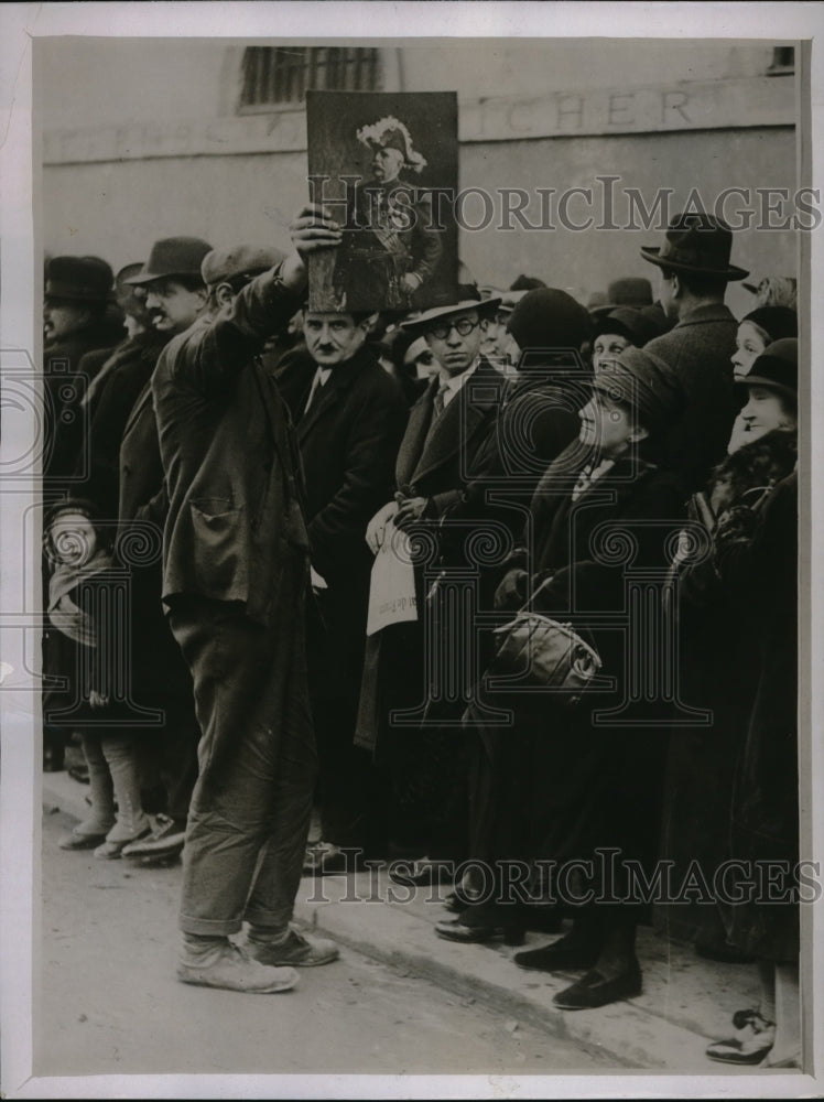 1931 Press Photo Preparations for Marshal Joffre's funeral