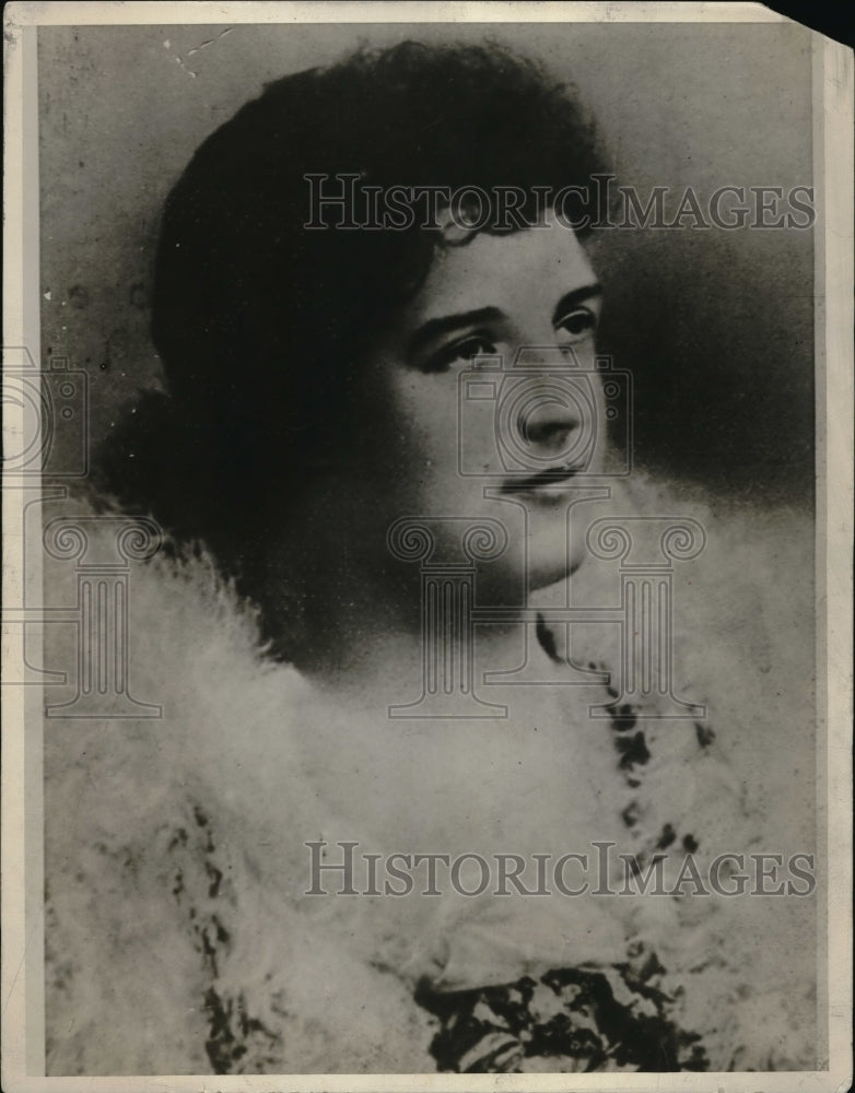 1927 Press Photo Mae Lupsou - nex08945