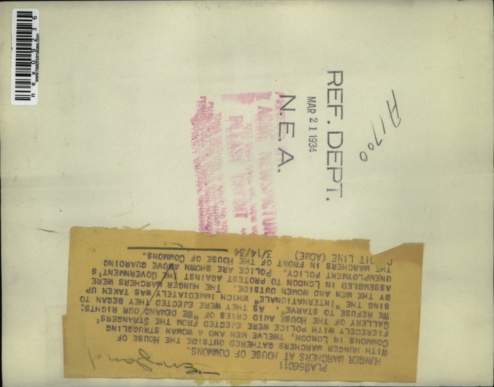 1934 Press Photo - nex09236