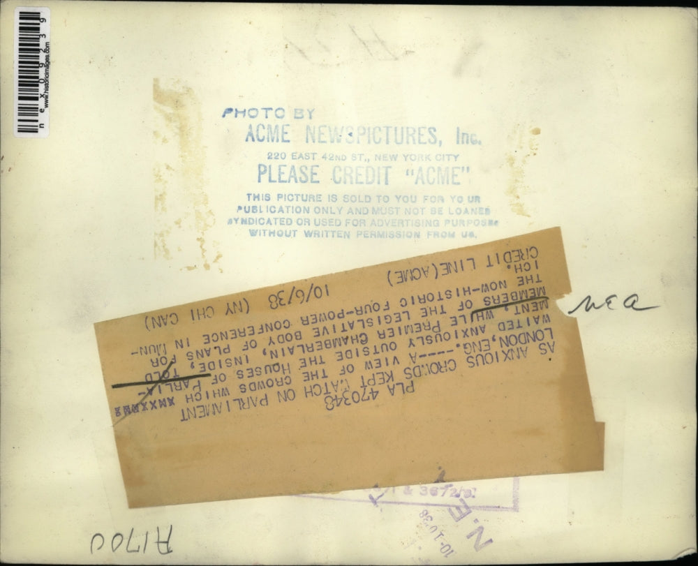 1938 Press Photo - nex09239