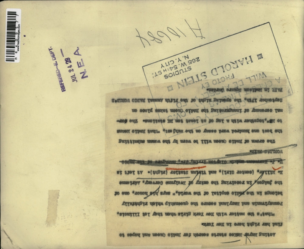 1928 Press Photo Adrienne Miller and Vivian Statler of Evelynne Cerveny