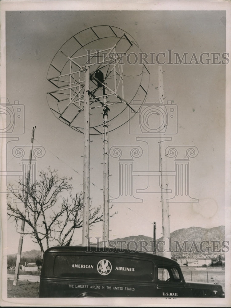 1937 Press Photo Giant Transmitting Set at Grand Central Terminal