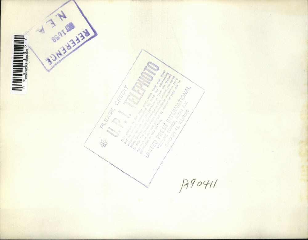 1958 Press Photo 27 month old Darlene Maynard gains 6 lbs. a month