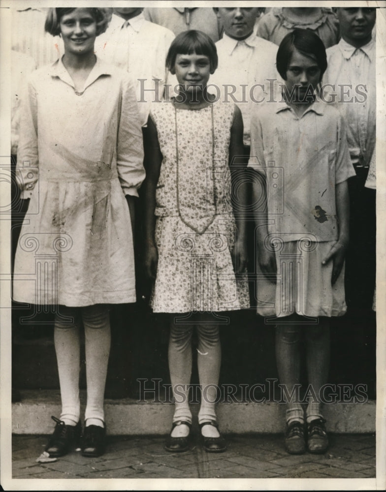 1930 Press Photo Bernice Trine of Quincy, Illinois