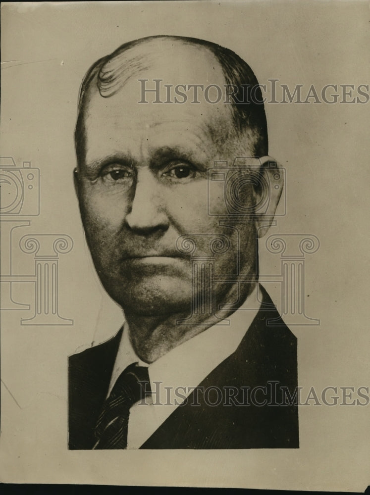 1932 Press Photo T.J. Shumaker - nex12245