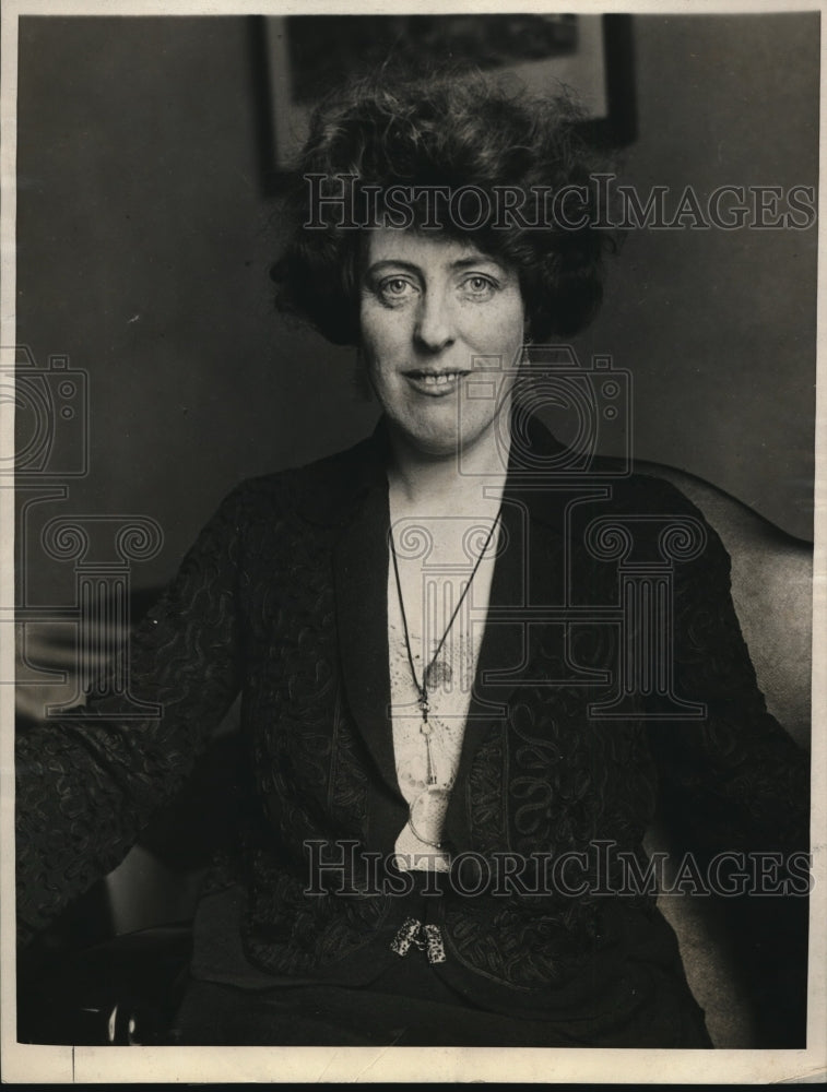 1923 Press Photo Margaret W. Wilson, Daughter of President Woodow in New York
