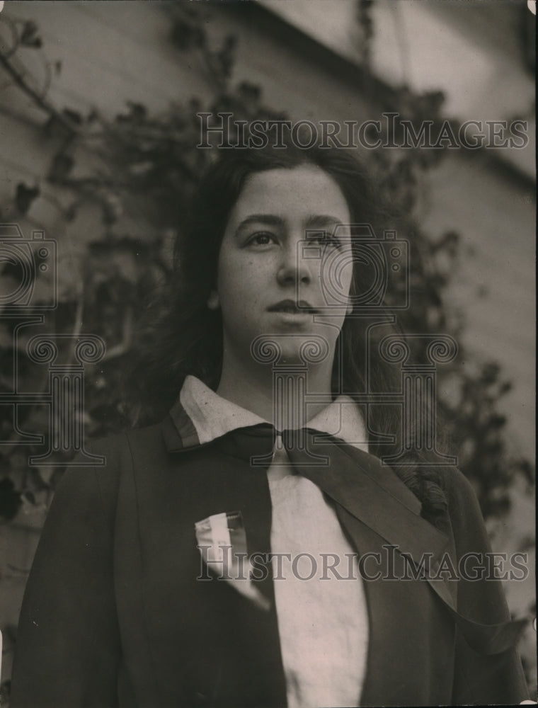 1921 Press Photo Miss Katherine Field of California