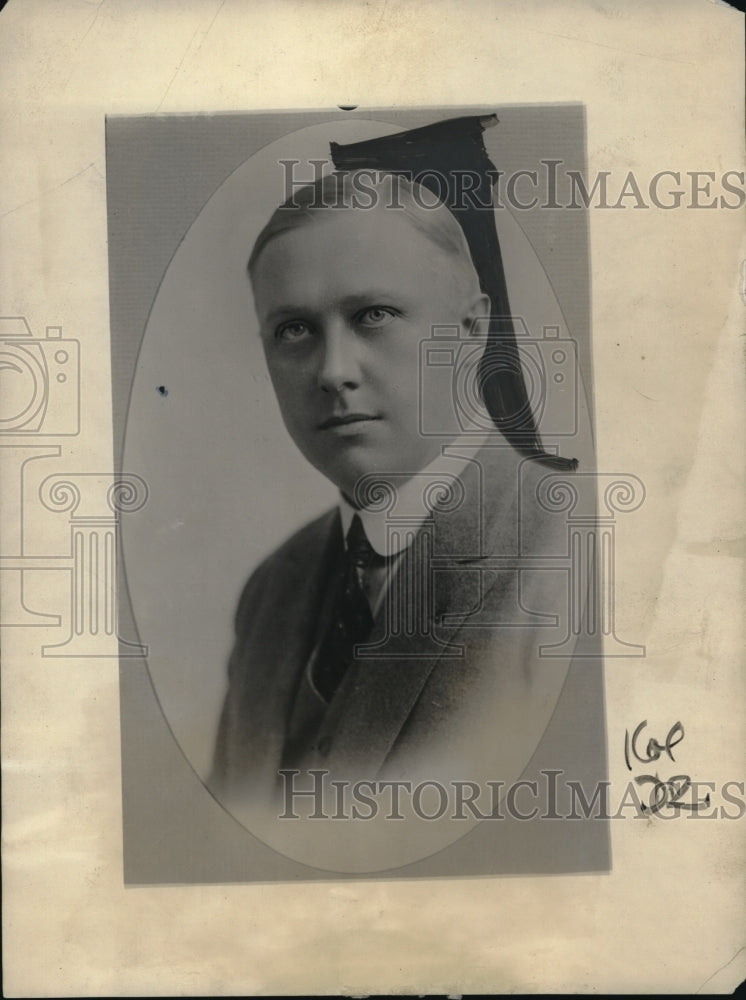 1922 Press Photo Harold L Hart Former New York Federal Prohibition Director