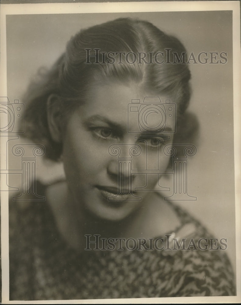 1936 Press Photo Grace Neilsen - nex13680