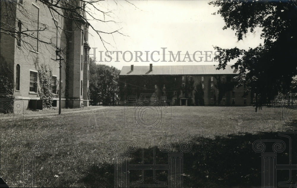 1921 Press Photo Antioch College campus at Yellow Springs Ohio