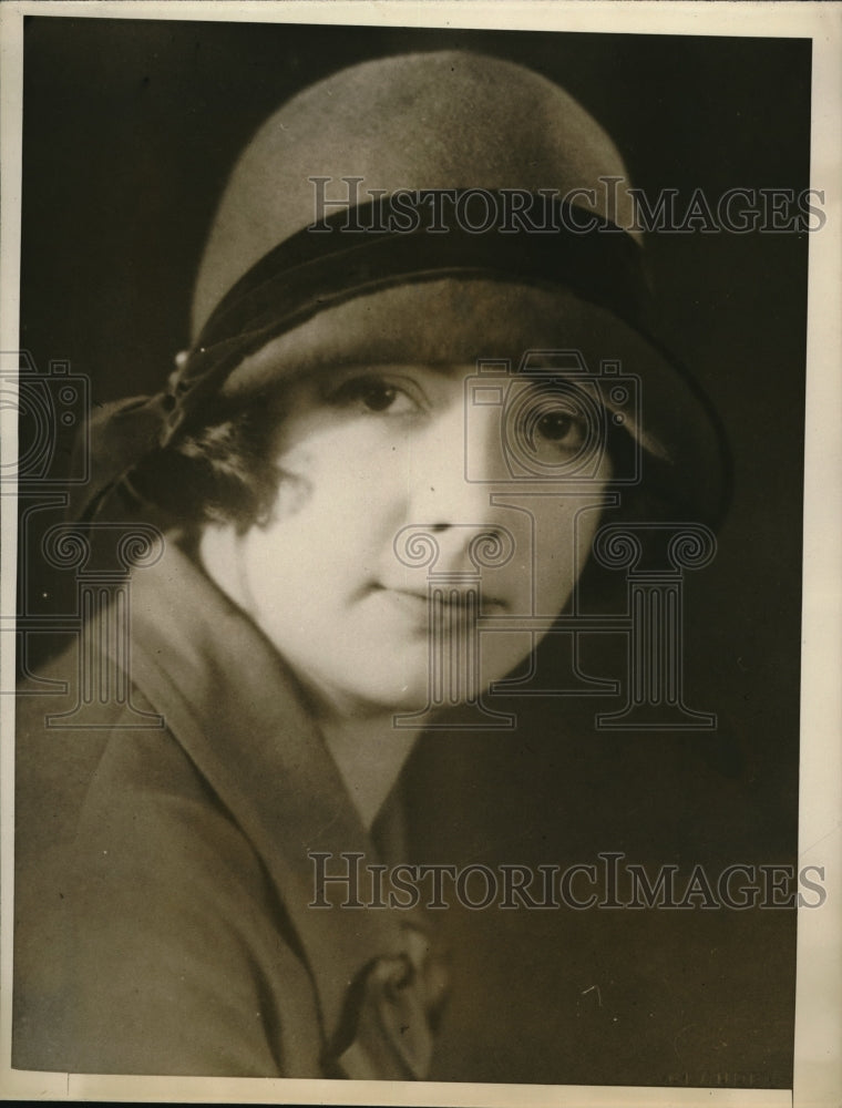 Press Photo Miss Olive Temple Thurston daughter of Temple Thurston author