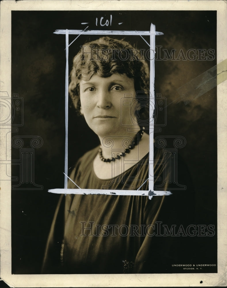 1927 Press Photo Mrs Bascom Copenhaver Philadelphia Missionary leader Monday