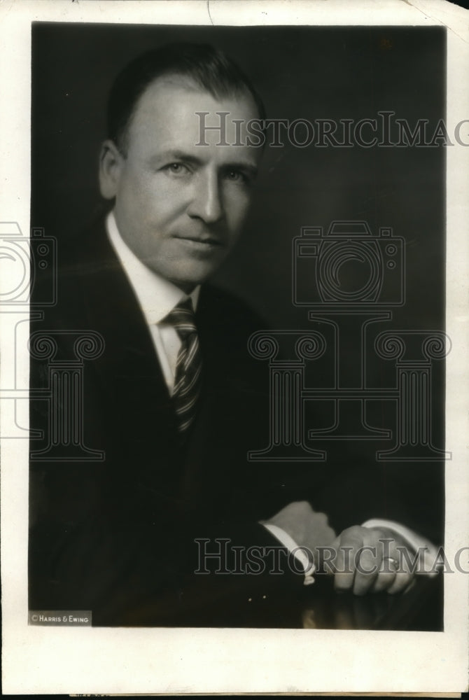 1928 Press Photo Dr J H Dellinger head of the radio laboratory of U S Bureau of