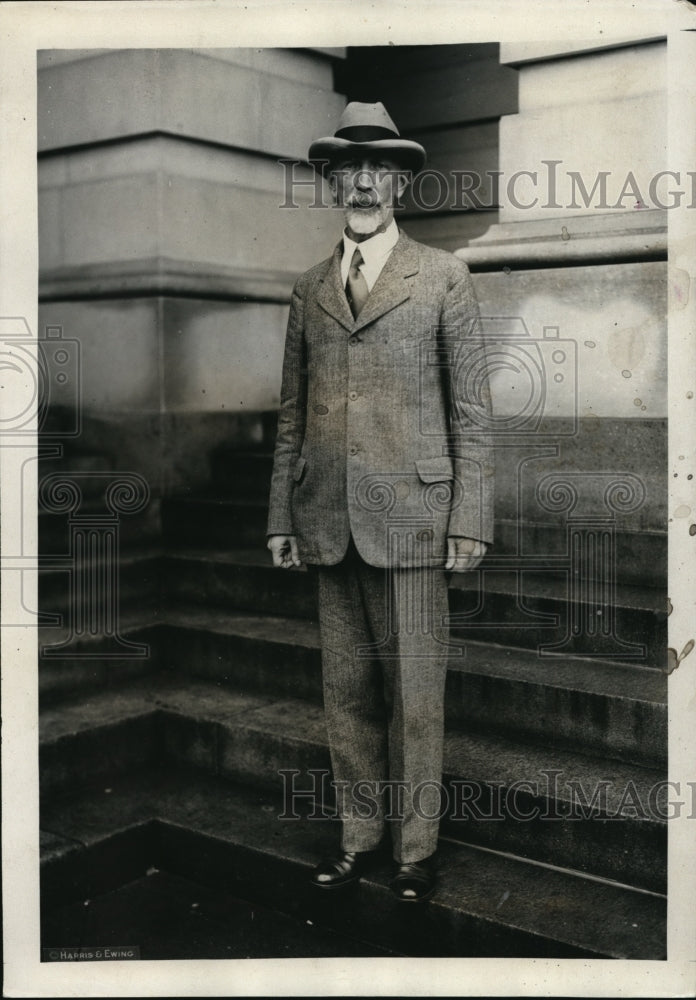 1929 Press Photo Rear Admiral J M Reeves of the US Navy