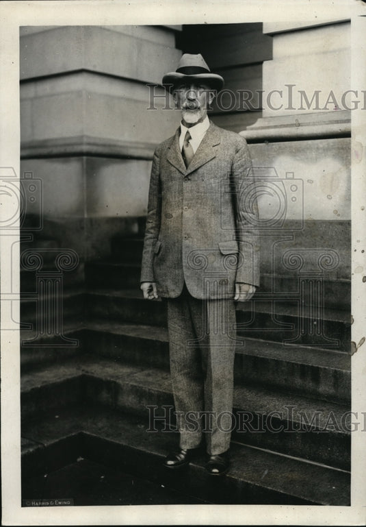 1929 Press Photo Rear Admiral J M Reeves of the US Navy