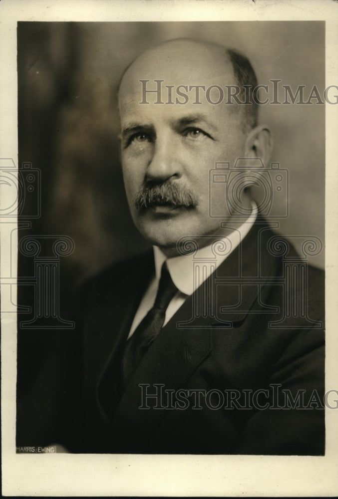 1923 Press Photo Dr. A.C.D. Van de Graeff, Netherlands Ambassador to the U.S.