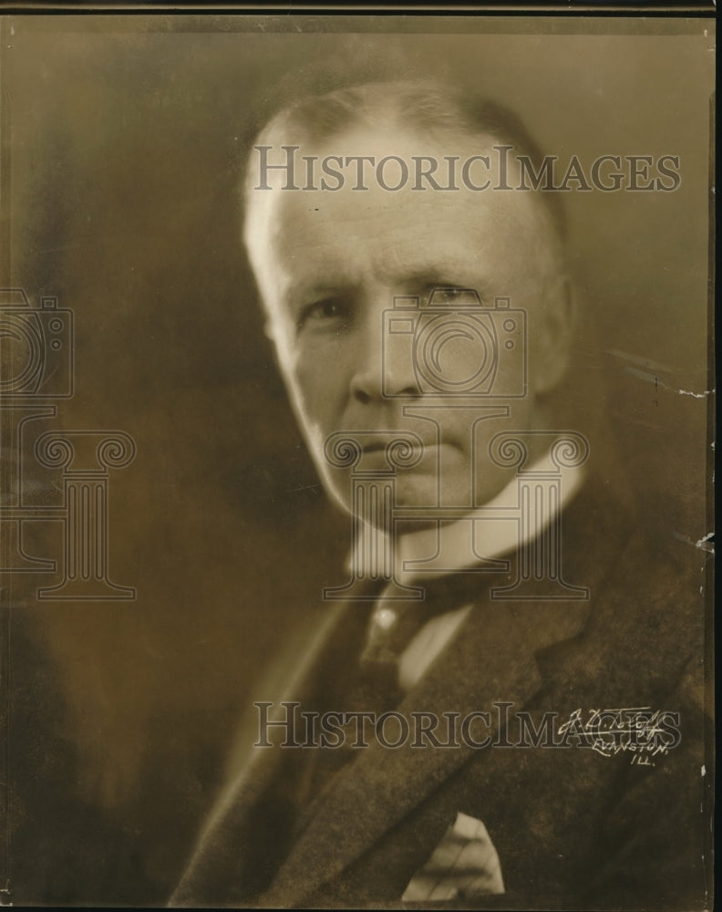 1924 Press Photo Robert H. Gault, Professor Northwestern University