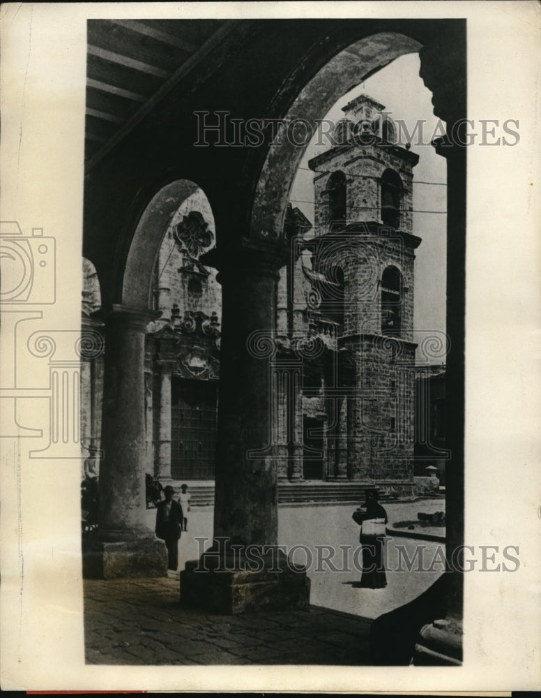 1926 Press Photo Columbus Cathedral In Havana Once Contained Body Of Chris Colum