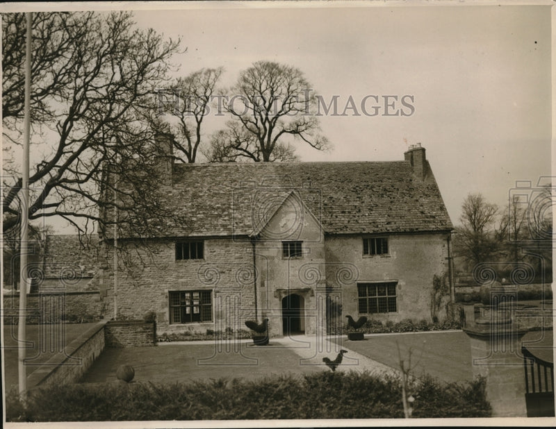 Load image into Gallery viewer, 1930 Press Photo Sulgrave Manor, Ancestral Home of the Washingtons
