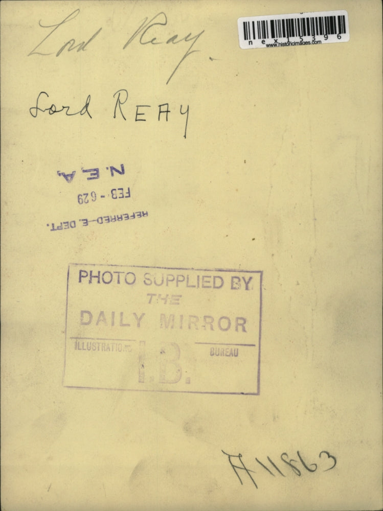 1929 Press Photo Aeneas Alexander Mackay, Lord Reay, County of Caithness,