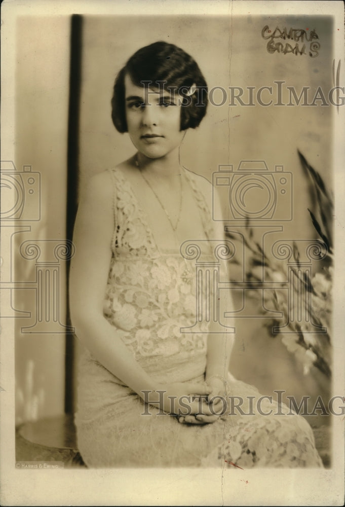 1924 Press Photo Miss Anna Hamlin of Washington D.C.