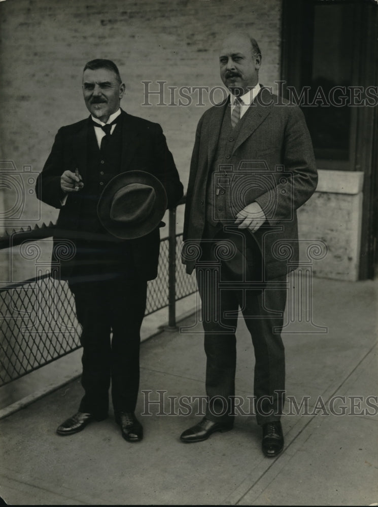 1923 Press Photo Sir Arnold Theiller Director of Vet Medicine, South Africa