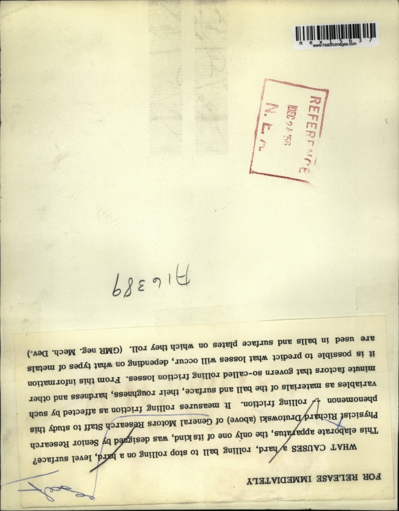 1956 Press Photo Senior Research Physicist Richard Drutowski